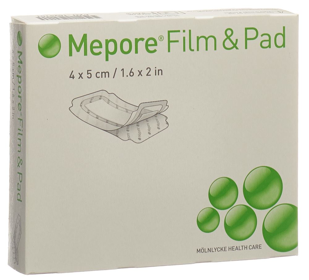 Mepore Film & Pad 4x5cm 5 Stk