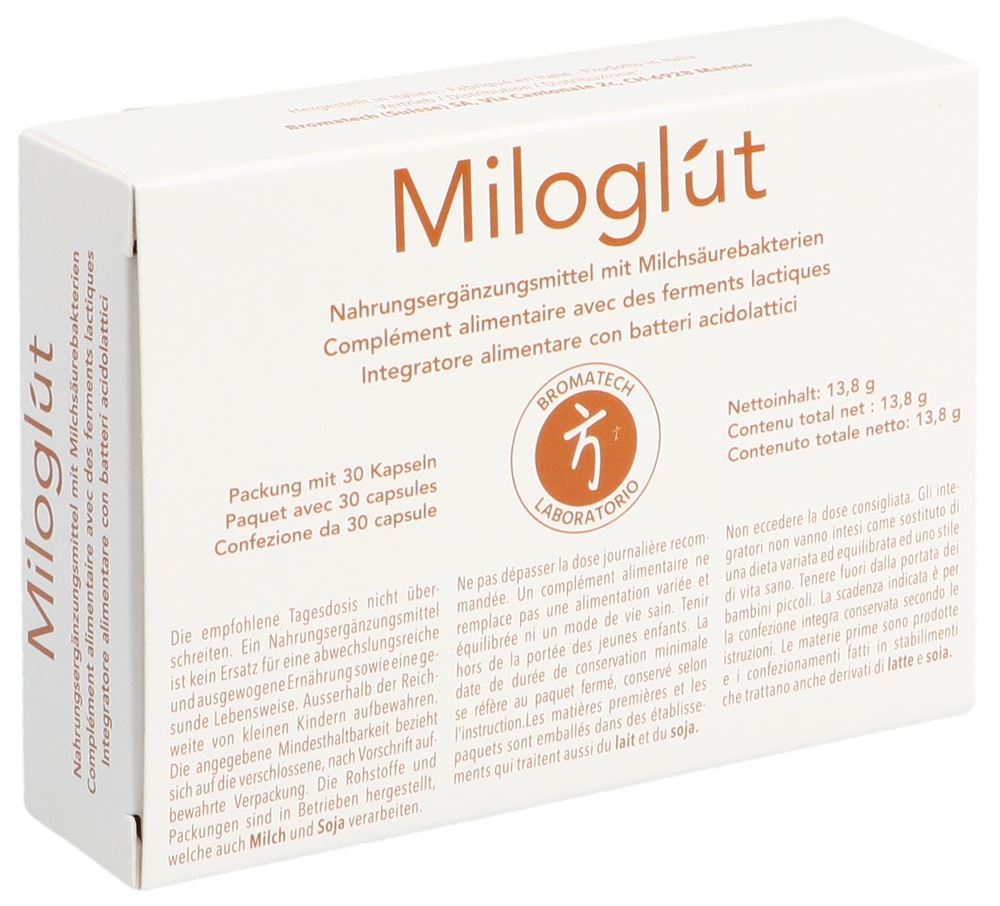 Miloglut Bromatech Kaps 30 Stk