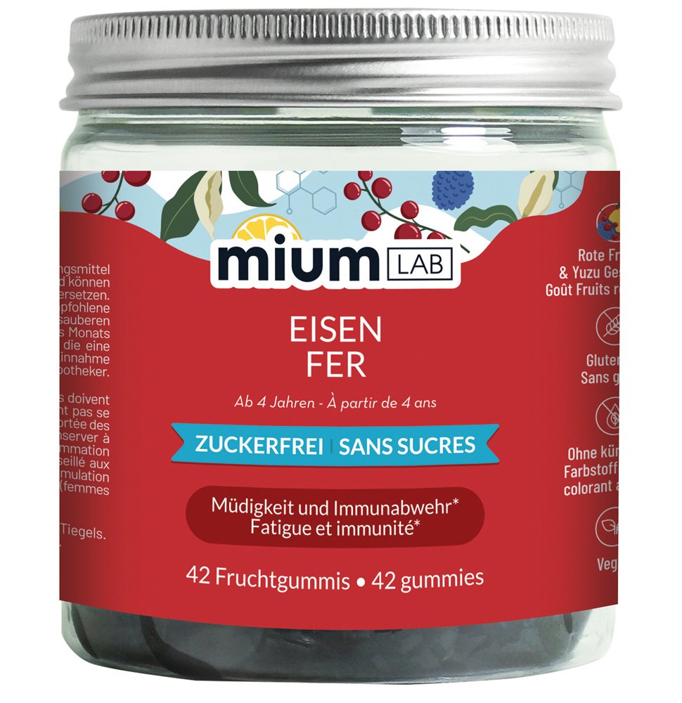 MiumLab Gummies Eisen Ds 42 Stk