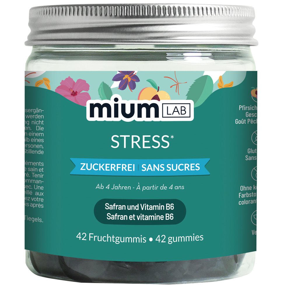 MiumLab Gummies Stress Ds 42 Stk
