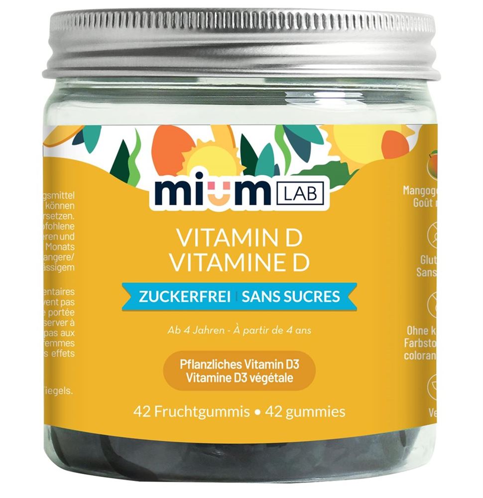 MiumLab Gummies Vitamin D Ds 42 Stk