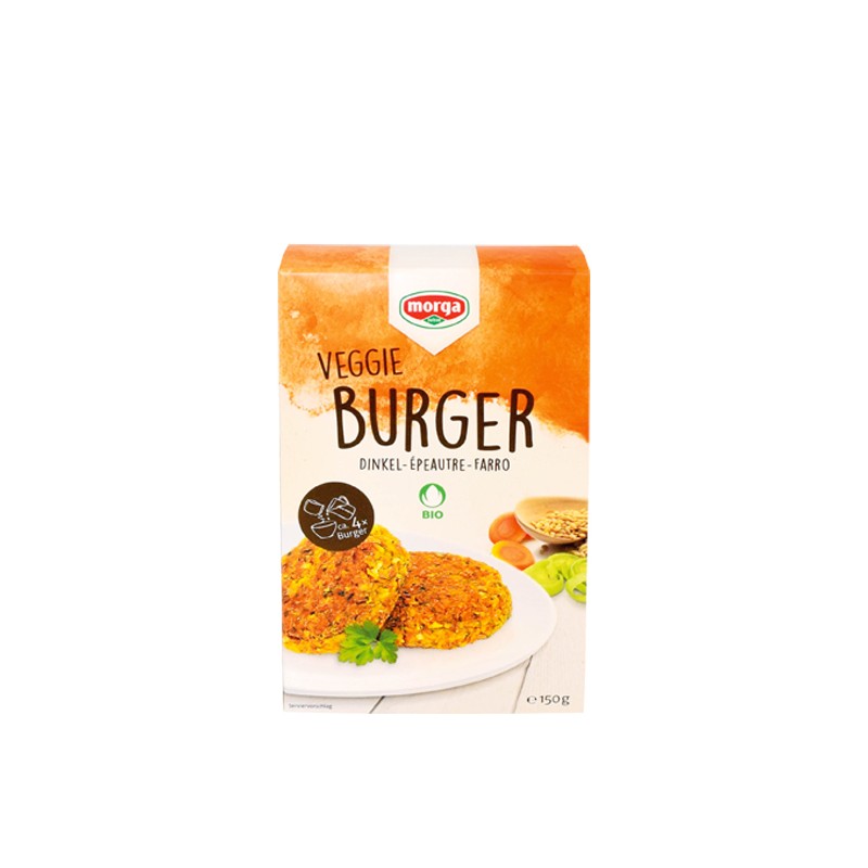 morga Gemüseburger Bio Knospe 150 g