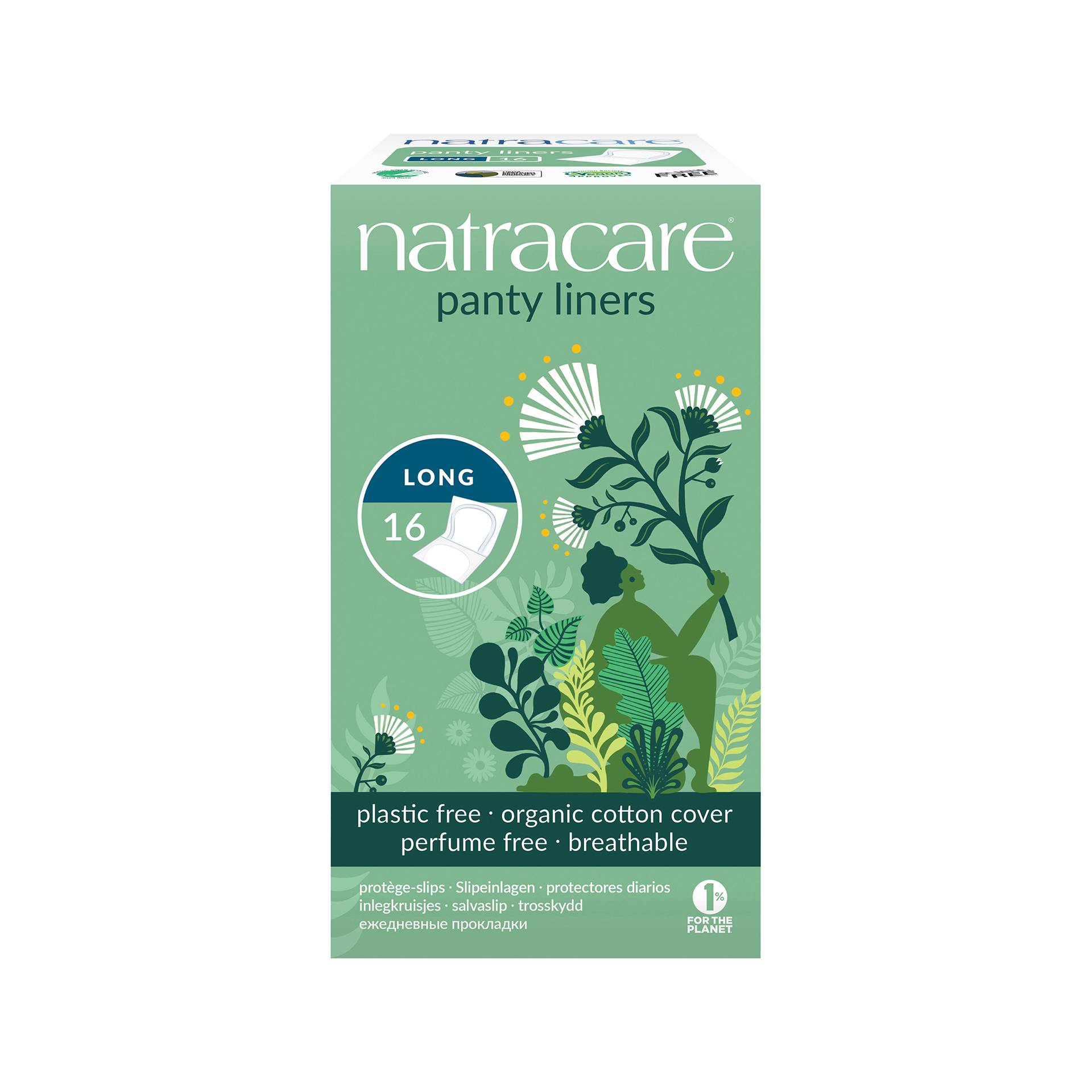 Natracare Slipeinlagen lang 16 Stk