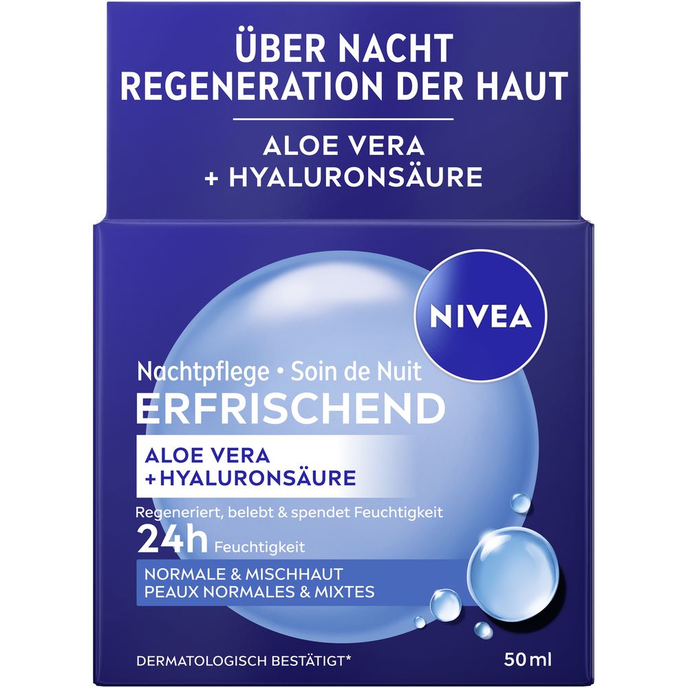 Nivea Nachtpflege erfrischend 50 ml