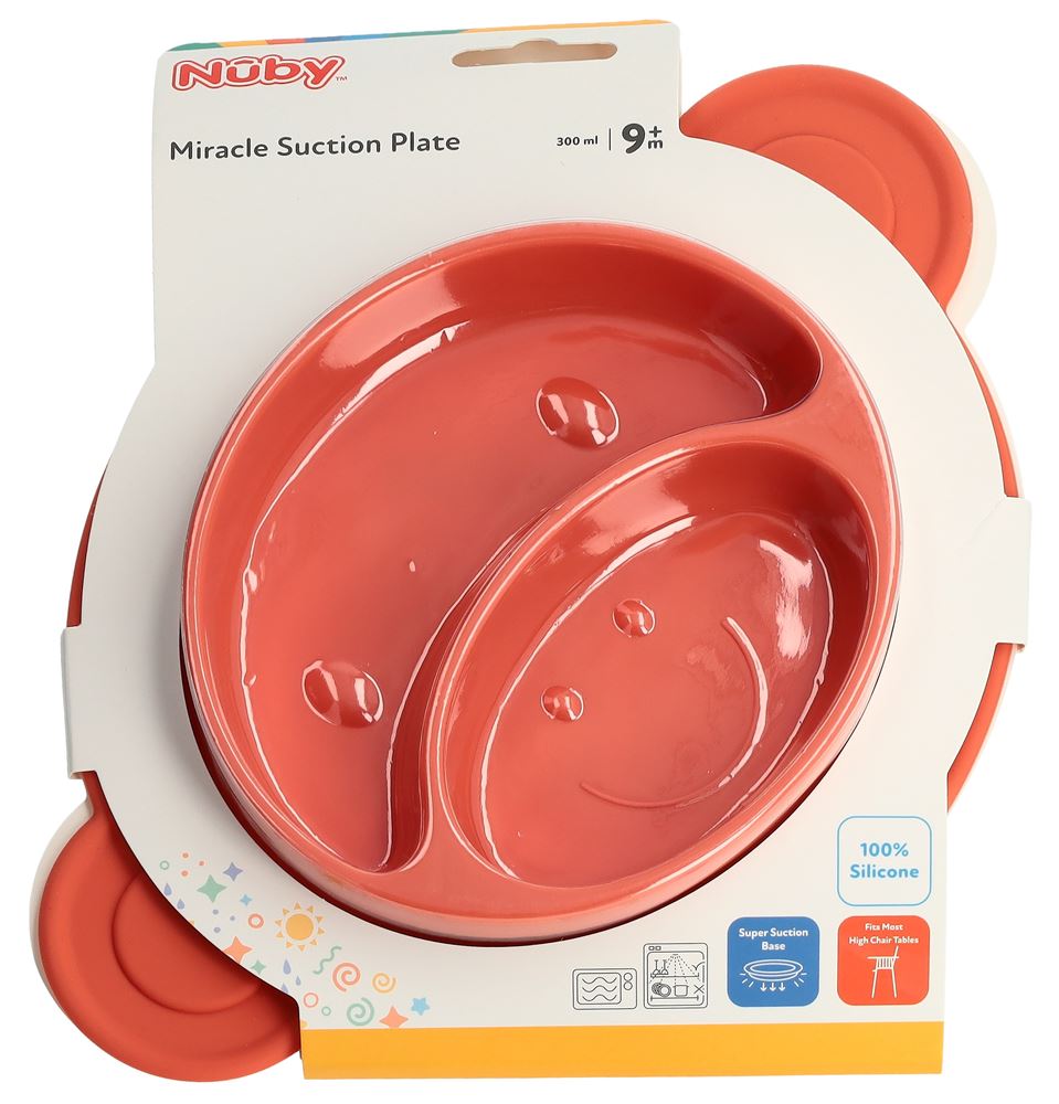 Nuby Silikon-Esslernteller Affe