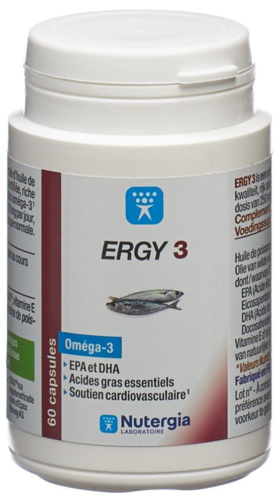 Nutergia Ergy 3 Kaps Ds 60 Stk