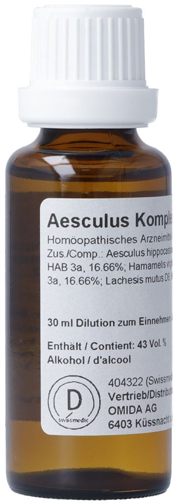 Omida Aesculus Komplex 30 ml