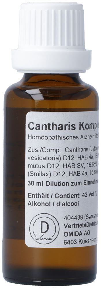 Omida Cantharis Komplex 30 ml
