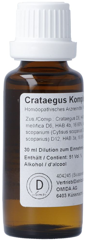 Omida Crataegus Komplex 30 ml