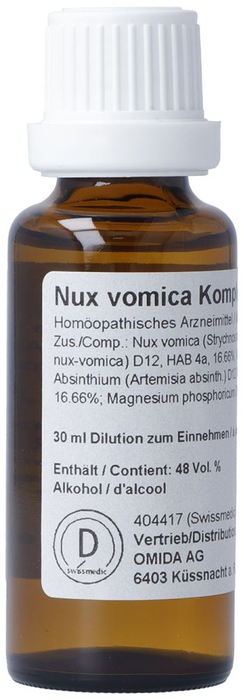 Omida Nux vomica Komplex 30 ml
