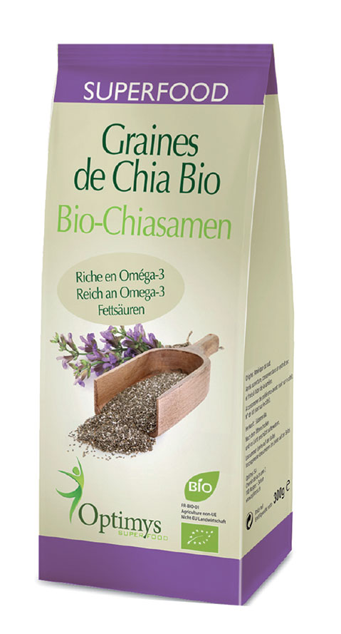 Optimys Chia Samen Bio 300 g
