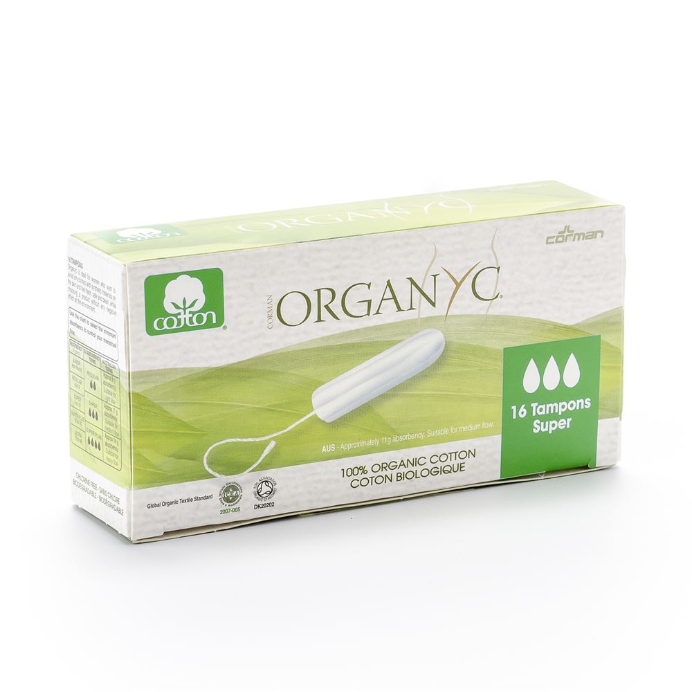 Organyc Tampons Super 16 Stk