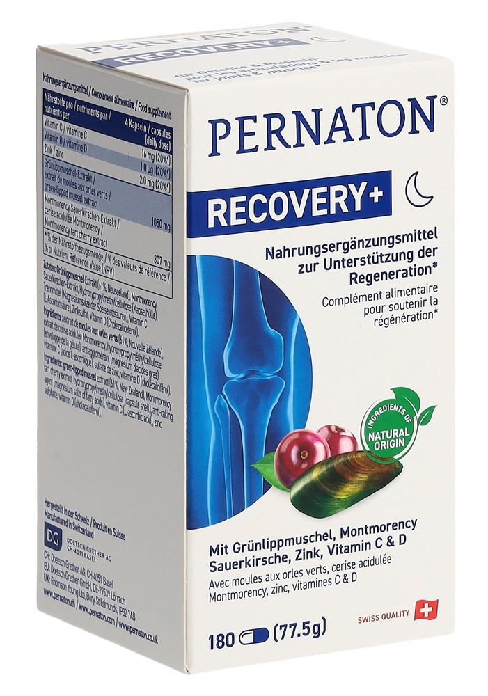Pernaton Recovery+ Kaps 180 Stk