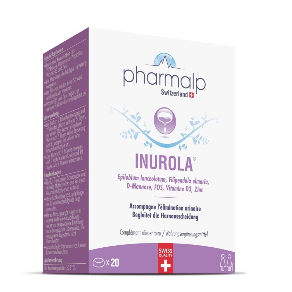 Pharmalp Inurola Tabl Blist 20 Stk