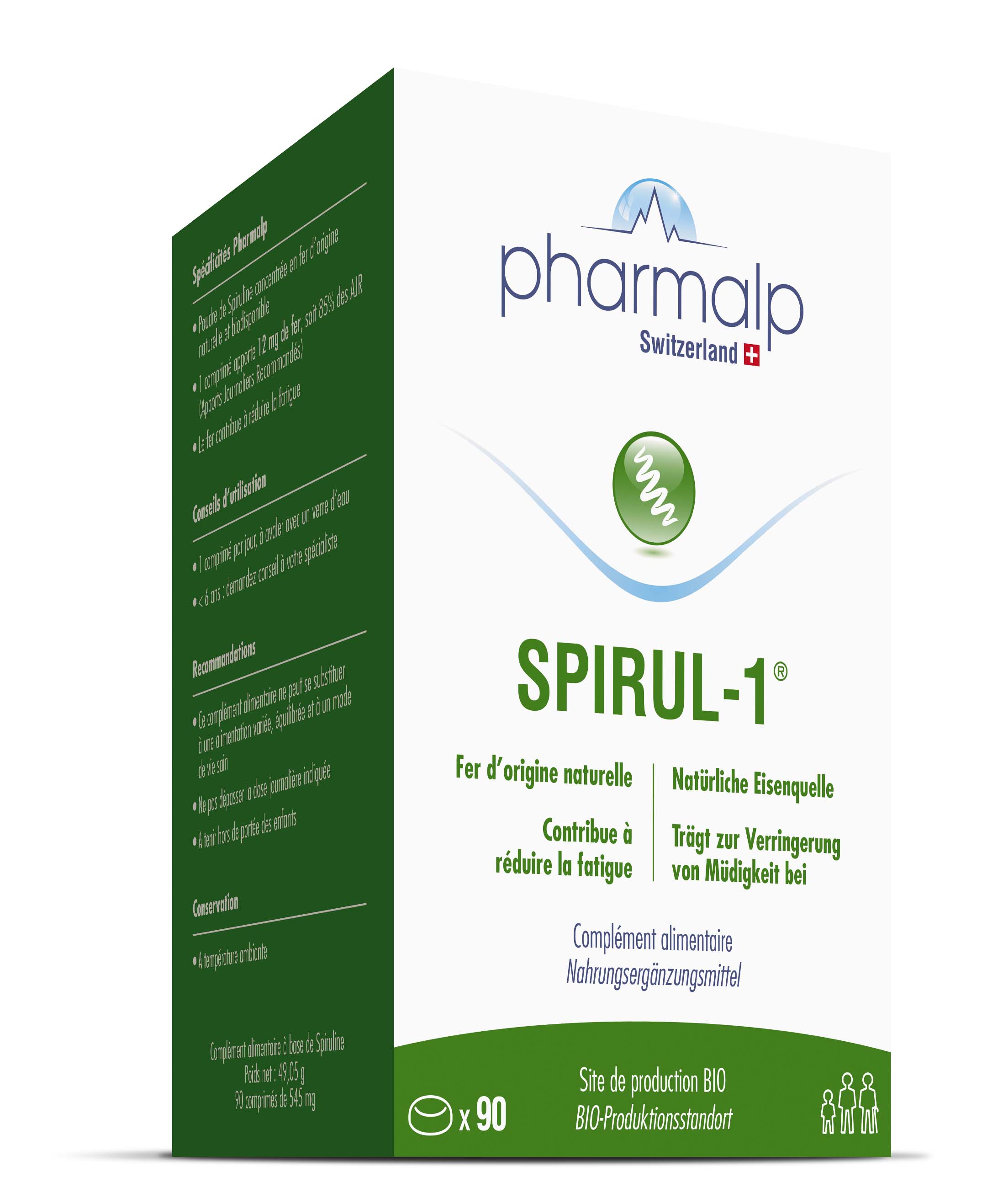 Pharmalp Spirul-1 Tabl 90 Stk