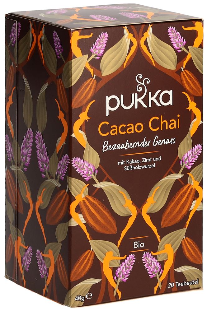 Pukka Cacao Chai Tee Bio Btl 20 Stk