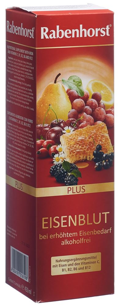 Rabenhorst Eisenblut plus Fl 450 ml