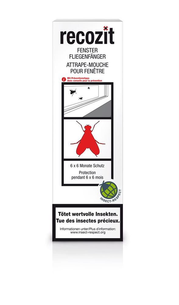 Recozit Fenster Fliegenfänger 6 Stk