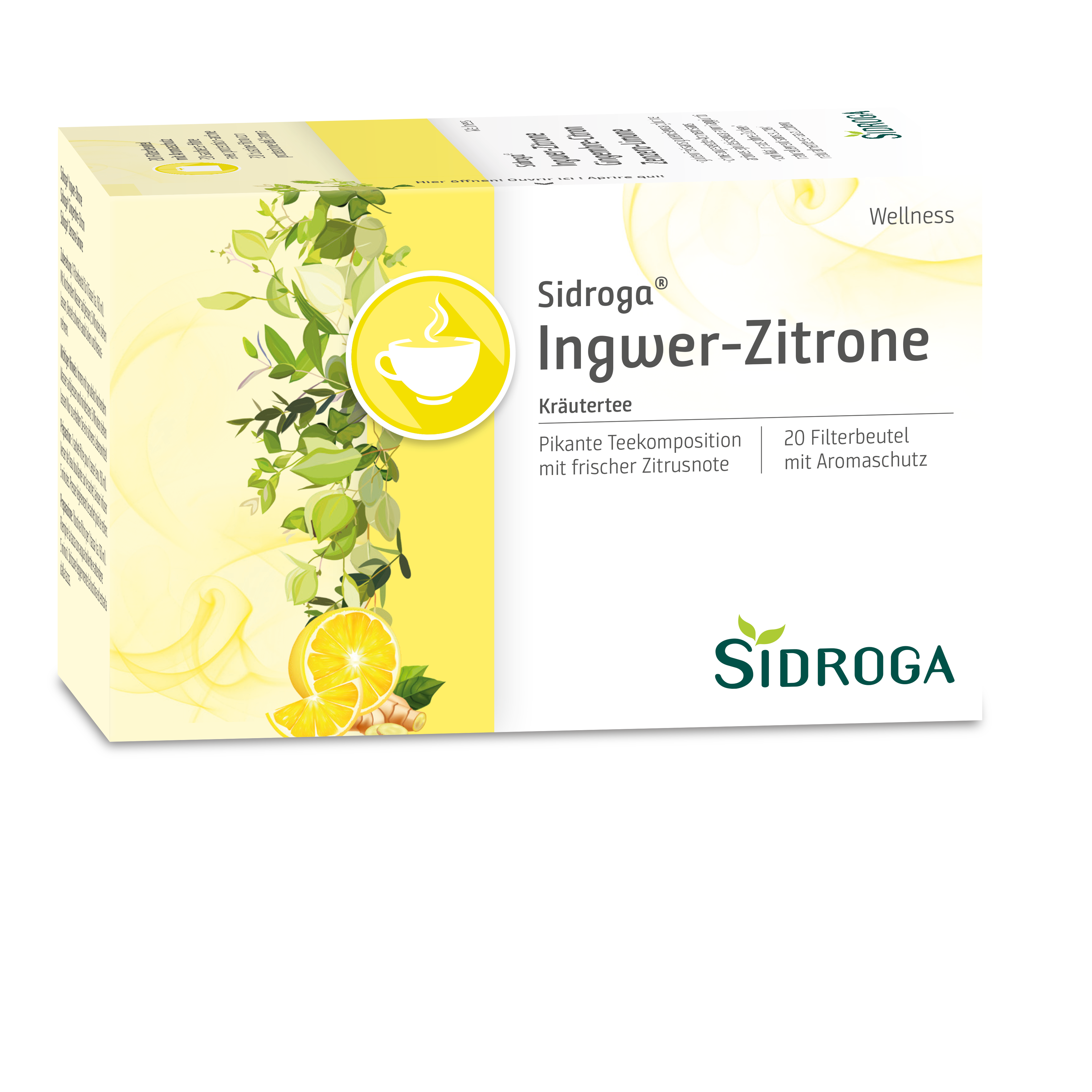 Sidroga Ingwer-Zitrone Btl 20 Stk