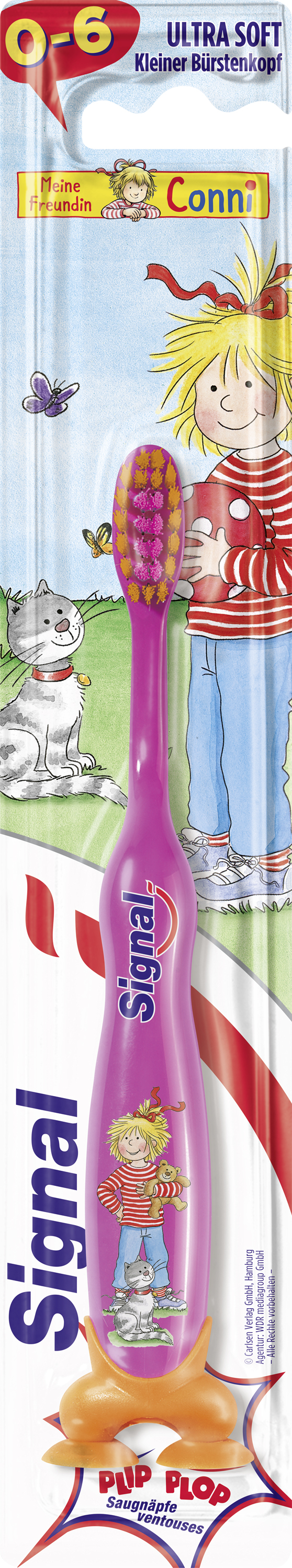 Signal Zahnbürste Kids mit Saugnapf