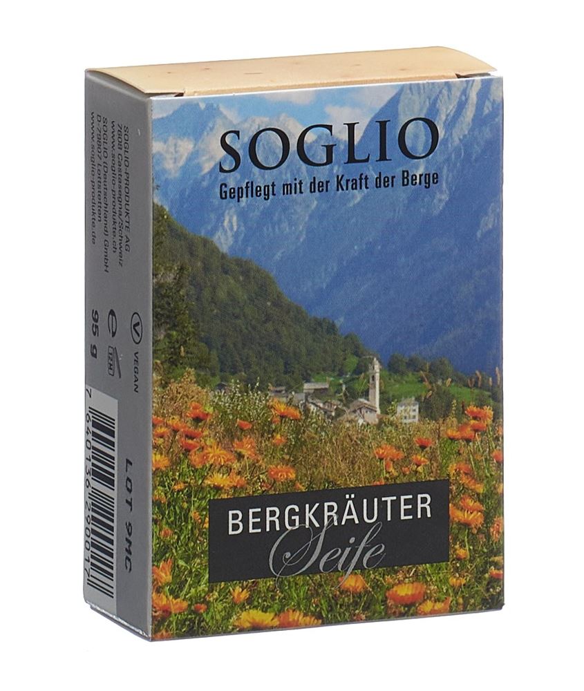 Soglio Bergkräuter-Seife 95 g