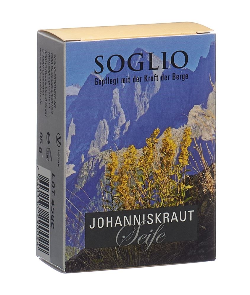 Soglio Johanniskraut-Seife 95 g