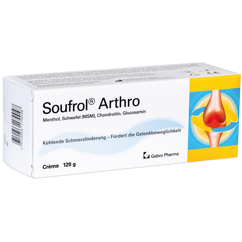 Soufrol Arthro Creme Tb 120 g