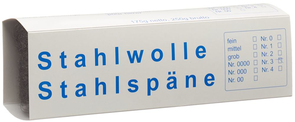 Stawo Stahlwolle 3 mittelgrob 250 g