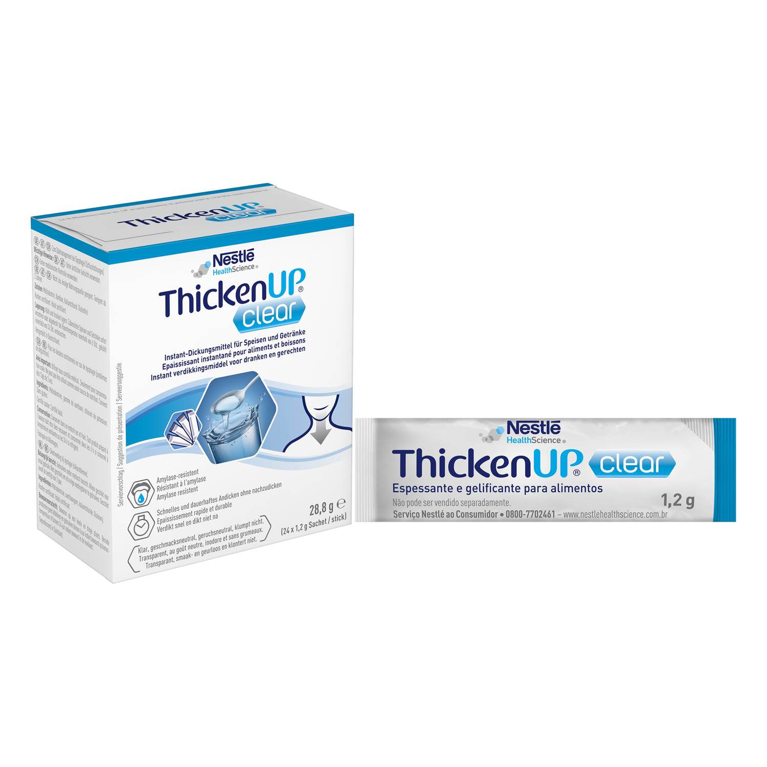 ThickenUp Clear Plv 24 Stick 1.2 g