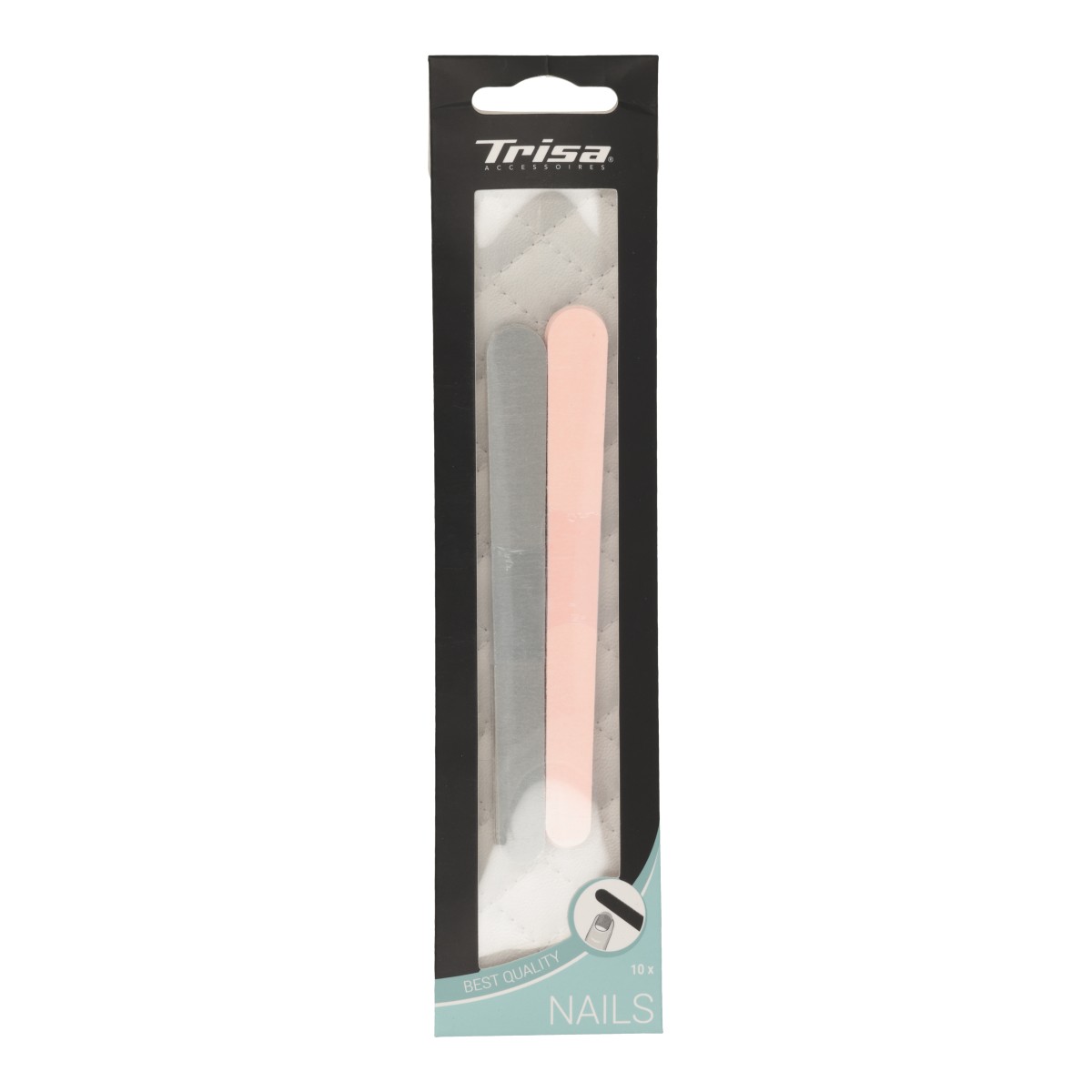 Trisa Sandpapierfeile 12cm 10 Stk