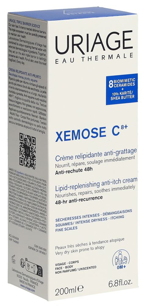 Uriage Xémose Creme Tb 200 ml