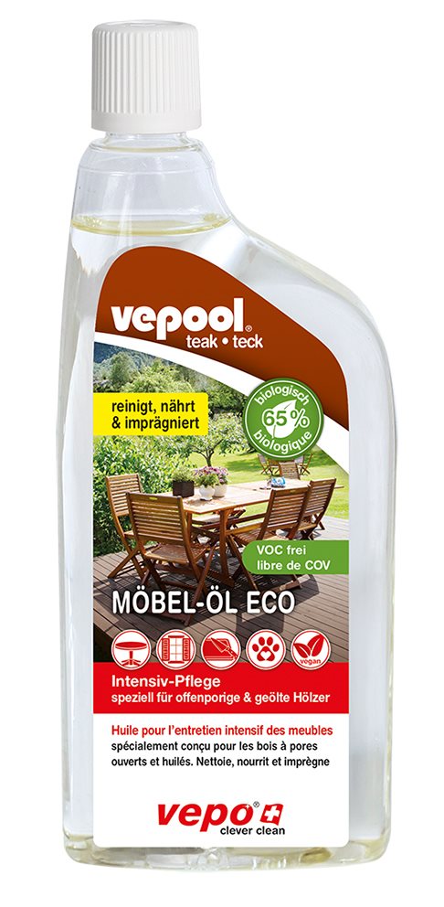 Vepool Teak Möbel-Öl Eco Fl 300 ml