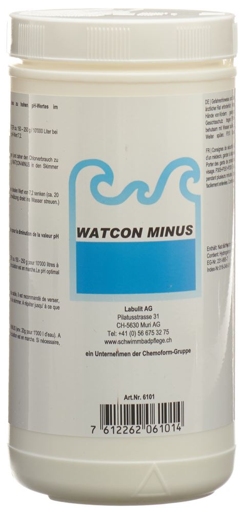 Watcon Minus Säure Granulat 1.5 kg