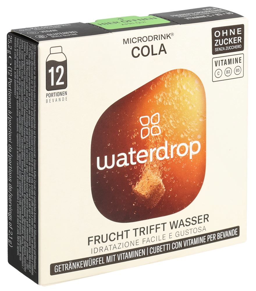 waterdrop Cola ohne Zucker Box 24 g