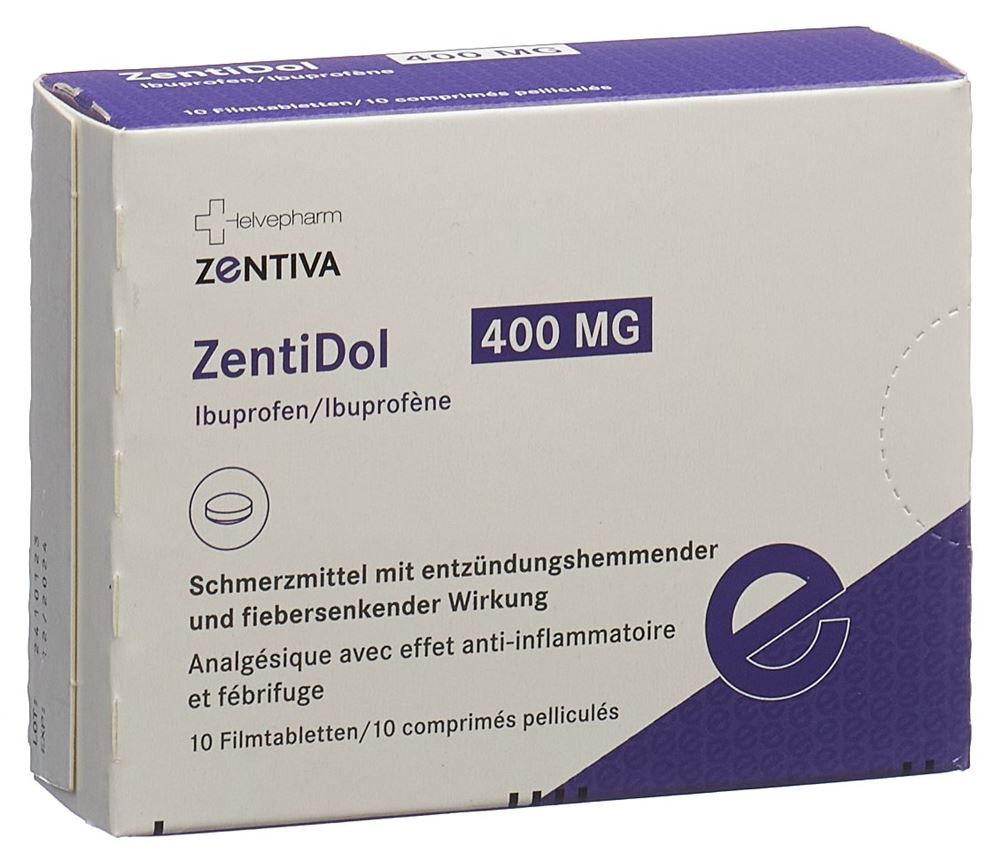 ZentiDol Filmtabl 400 mg 10 Stk