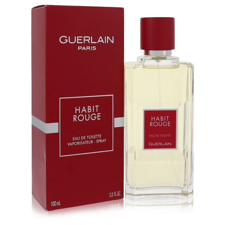 Guerlain HABIT ROUGE Cologne / Eau De Toilette Spray 100 ml