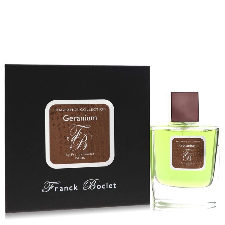 Franck Boclet Geranium Eau De Parfum Spray (Unisex) 100 ml