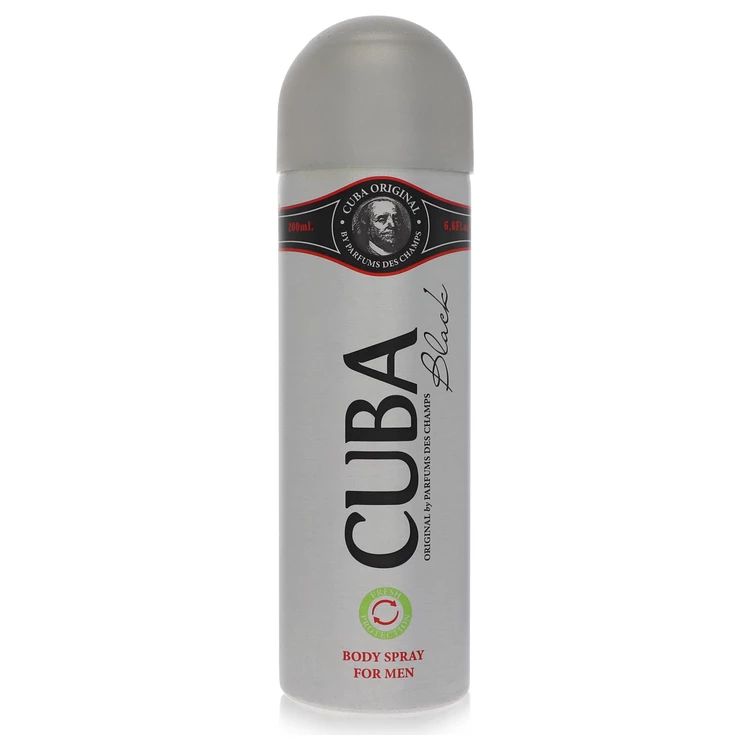 Fragluxe CUBA Black Body Spray 195 ml