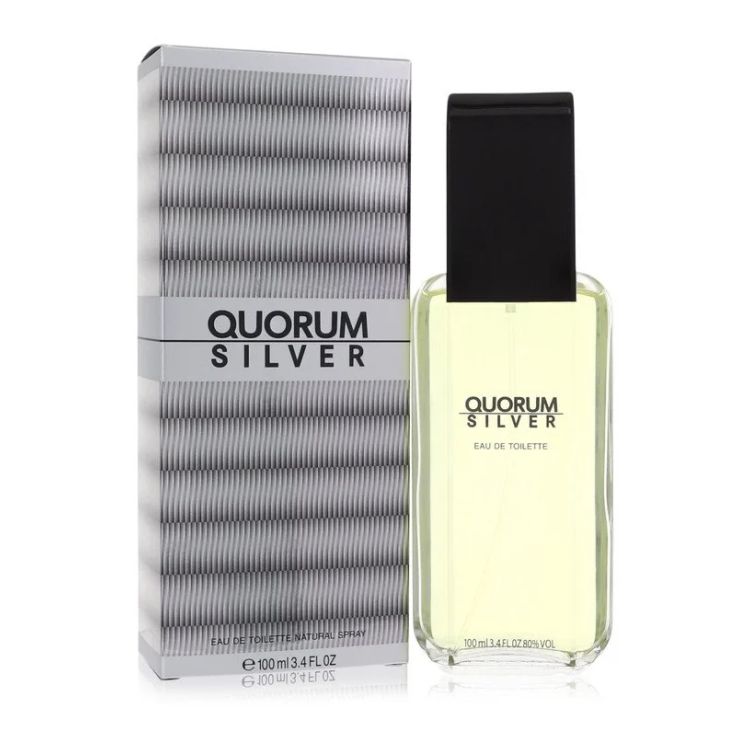 Antonio Puig Quorum Silver Eau de Toilette 100ml