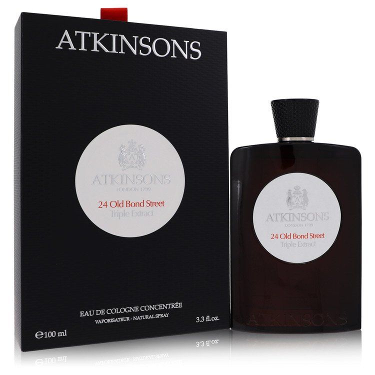 Atkinsons 24 Old Bond Street Triple Extract Eau De Cologne Concentree Spray 100 ml