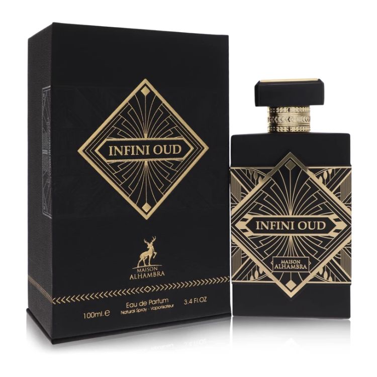 Maison Alhambra Infini Oud Eau De Parfum Spray (Unisex) 101 ml