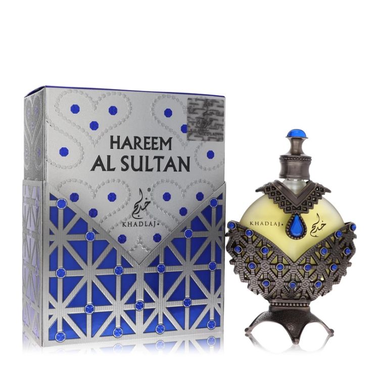 Khadlaj Hareem Al Sultan Blue Concentrated Perfume OIl (Unisex) 35 ml