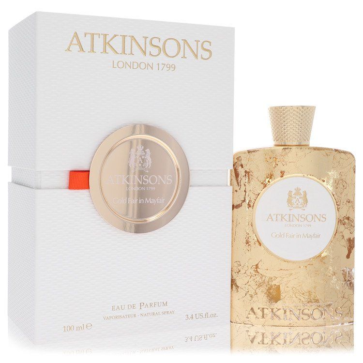 Atkinsons Gold Fair In Mayfair Eau De Parfum Spray (Unisex) 101 ml