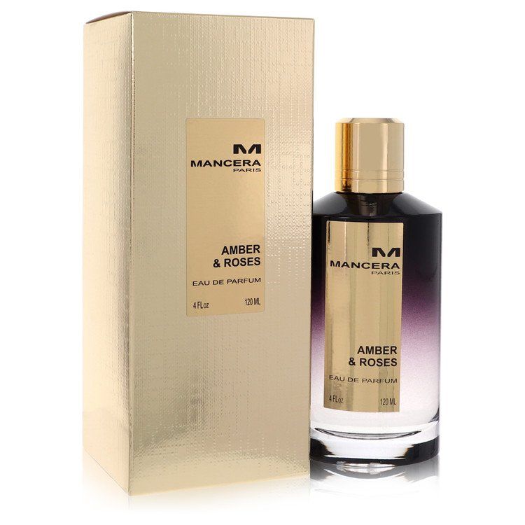 Mancera Amber & Roses Eau De Parfum Spray (Unisex) 120 ml
