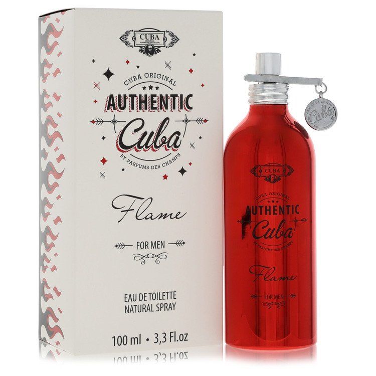 Cuba Authentic Flame Eau De Toilette Spray 98 ml