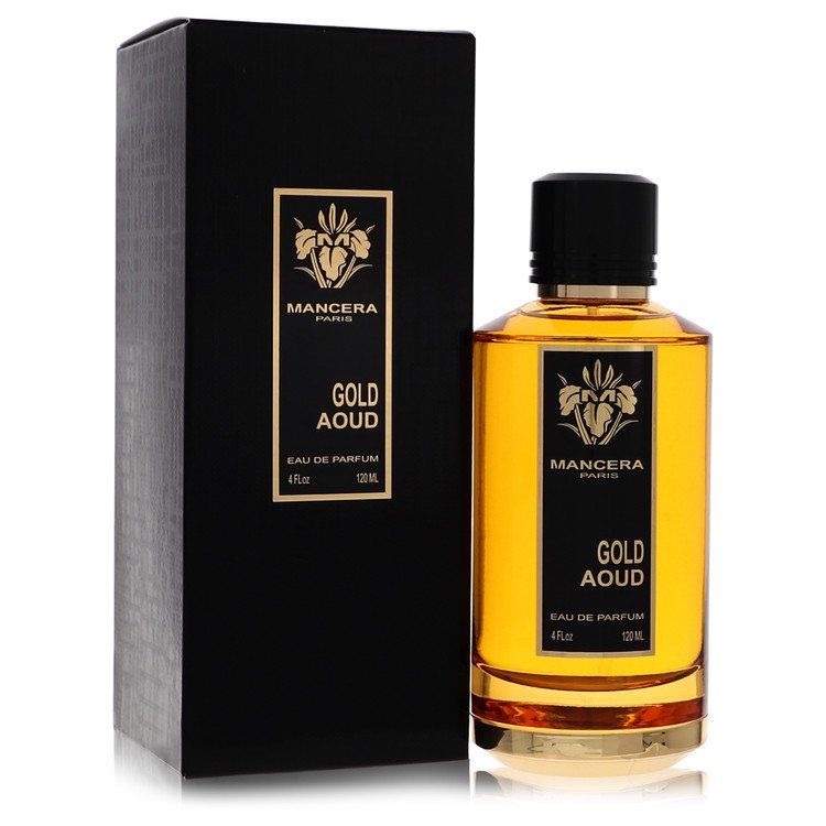 Mancera Gold Aoud Eau De Parfum Spray (Unisex) 120 ml