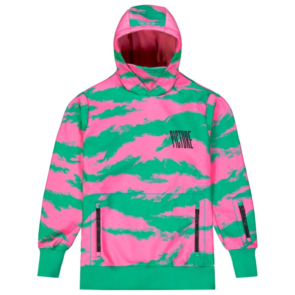 Picture - Parker Printed Jacket - Softshellpullover Gr L;M;S;XL schwarz;türkis/rosa