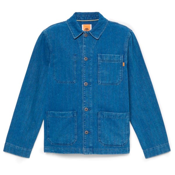 Timberland - Kempshire Herringbone Denim Chore Jacket - Freizeitjacke Gr S blau