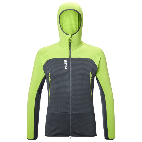 Millet - Fusion Grid Hoodie - Fleecejacke Gr S grün