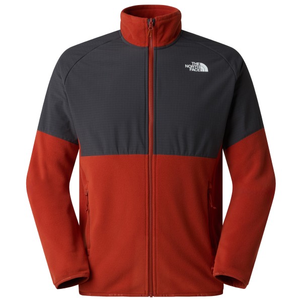 The North Face - Glacier Heavyweight Full Zip - Fleecejacke Gr L rot